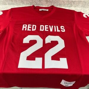 Headgear Classics Football Jersey Red Devils XL Red Ray Lewis 22 Stitched Mesh